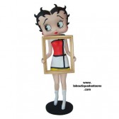 Statue-Betty Boop-Foto-Rahmen