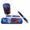 Set scolaire pot a crayons Spiderman