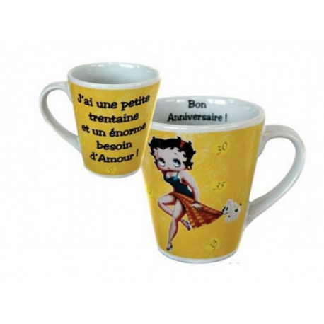 Taza Conica Betty Boop 30 La Boutique Des Toons