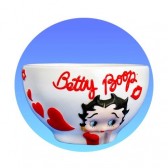 Betty Boop weiße Herzen Schüssel