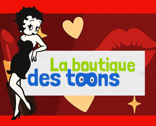 Découvrez la jolie Betty Boop sur la Boutique des Toons !