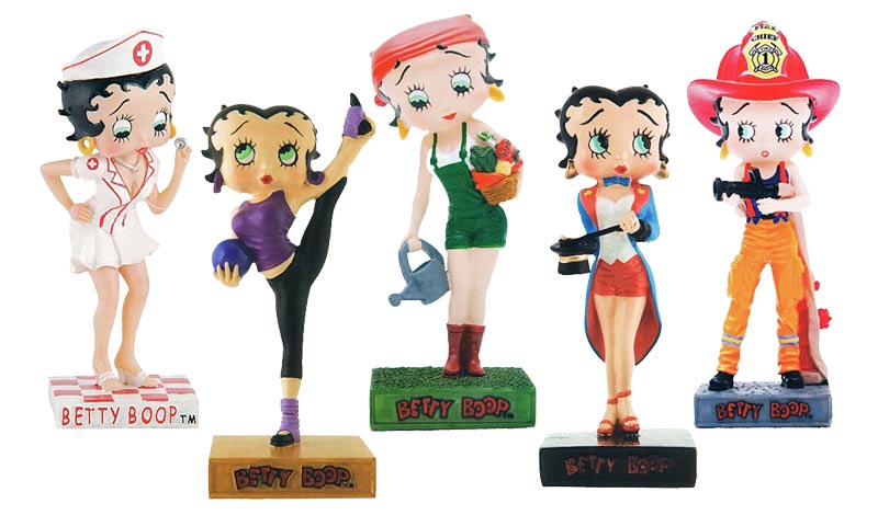 collection de figurines Betty Boop