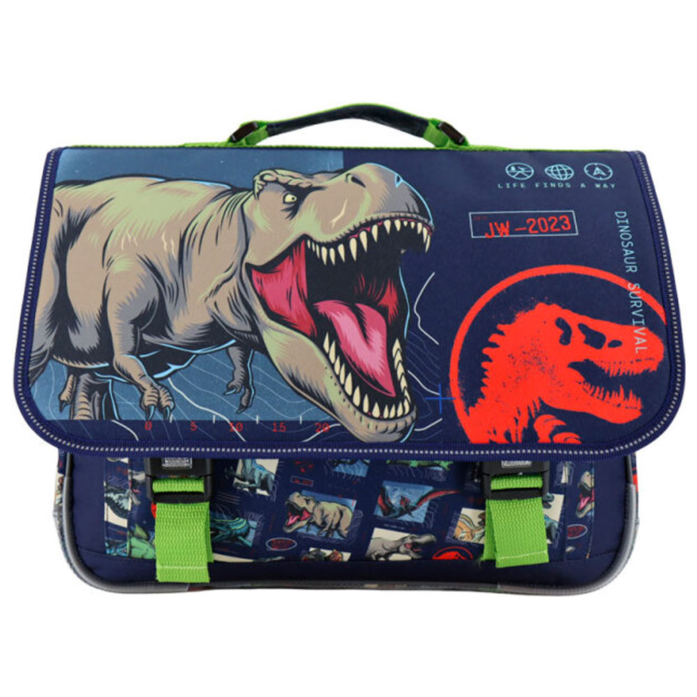 Cartable Dinosaure Jurassic World Bleu