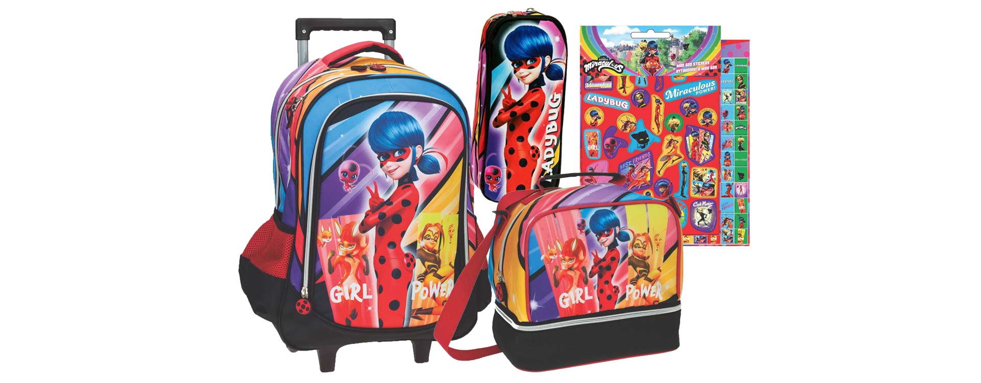 collection scolaire ladybug miraculous