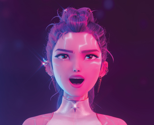 Portrait de Rumi KPop Demon Hunters