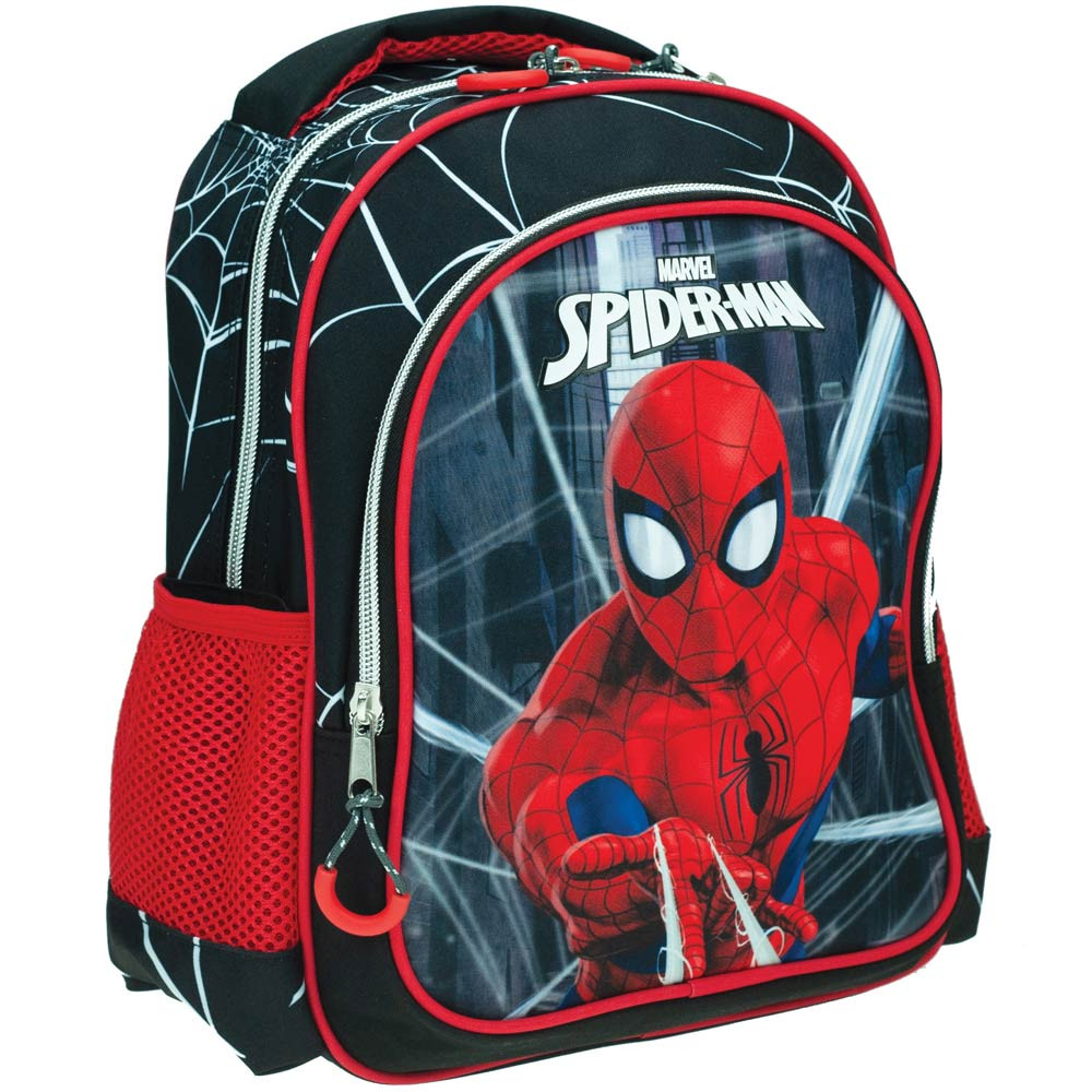 Sac à dos Spiderman Noir pour l'école maternelle