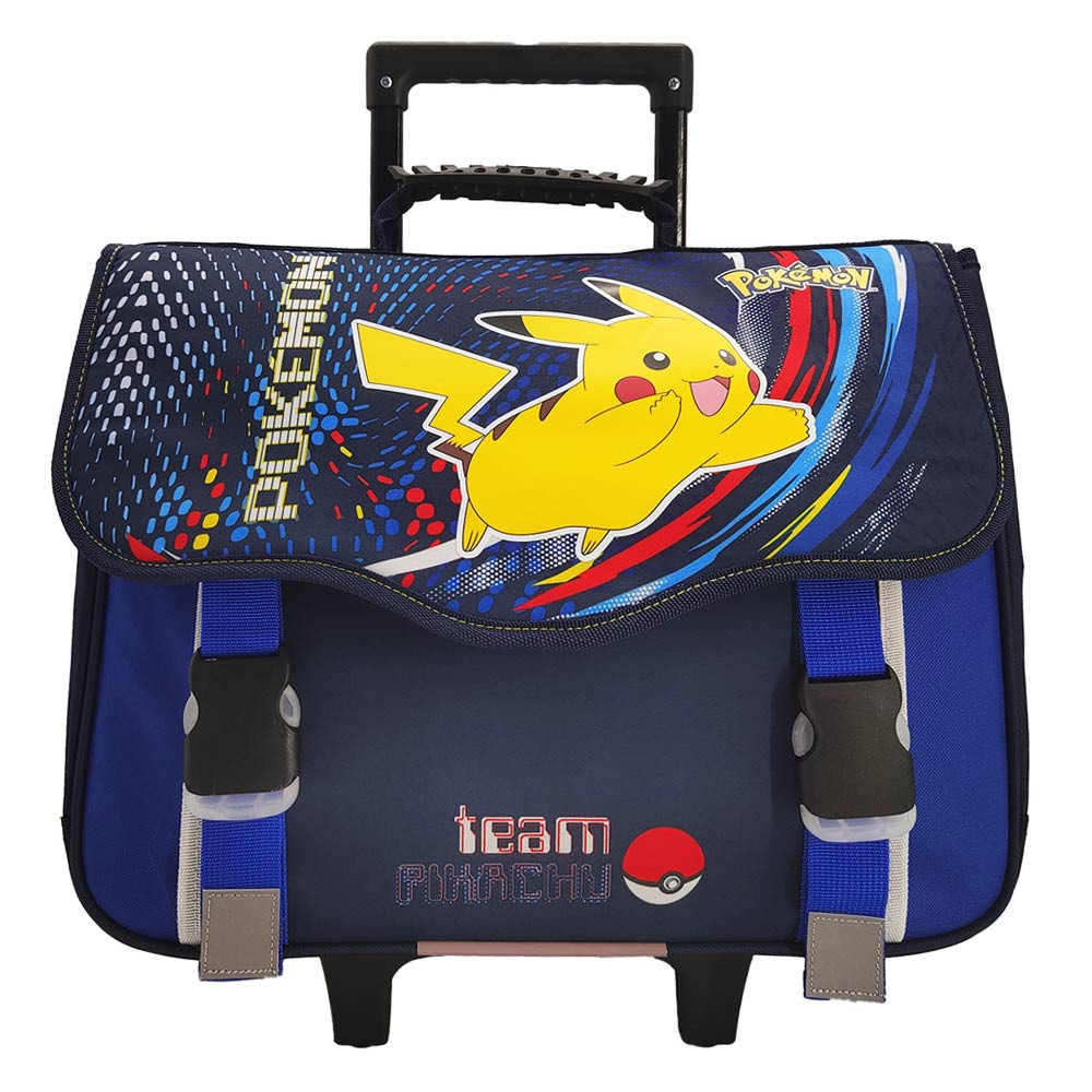 Cartable à Roulettes Pokemon Team Pikachu