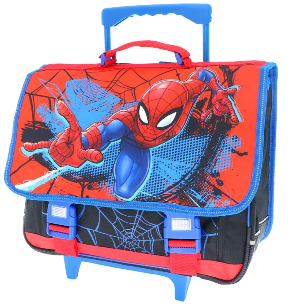 Cartable à Roulettes Spiderman Ultimate pour Garçon de Primaire