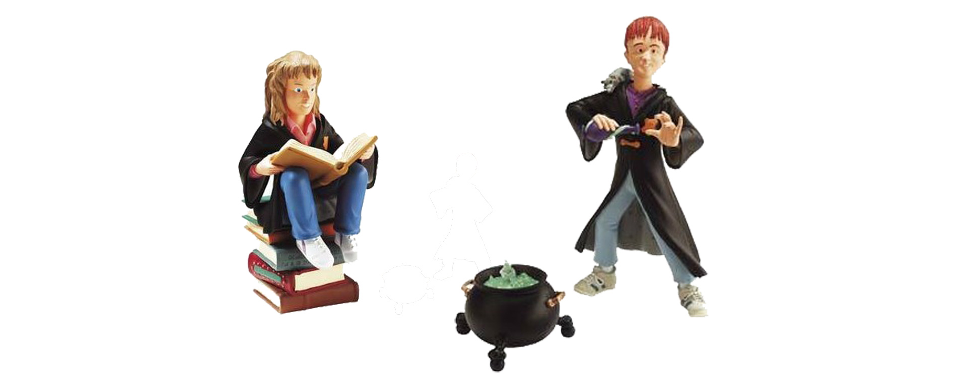 figurines harry potter et hermione