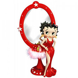 Statuette Betty Boop Miroir