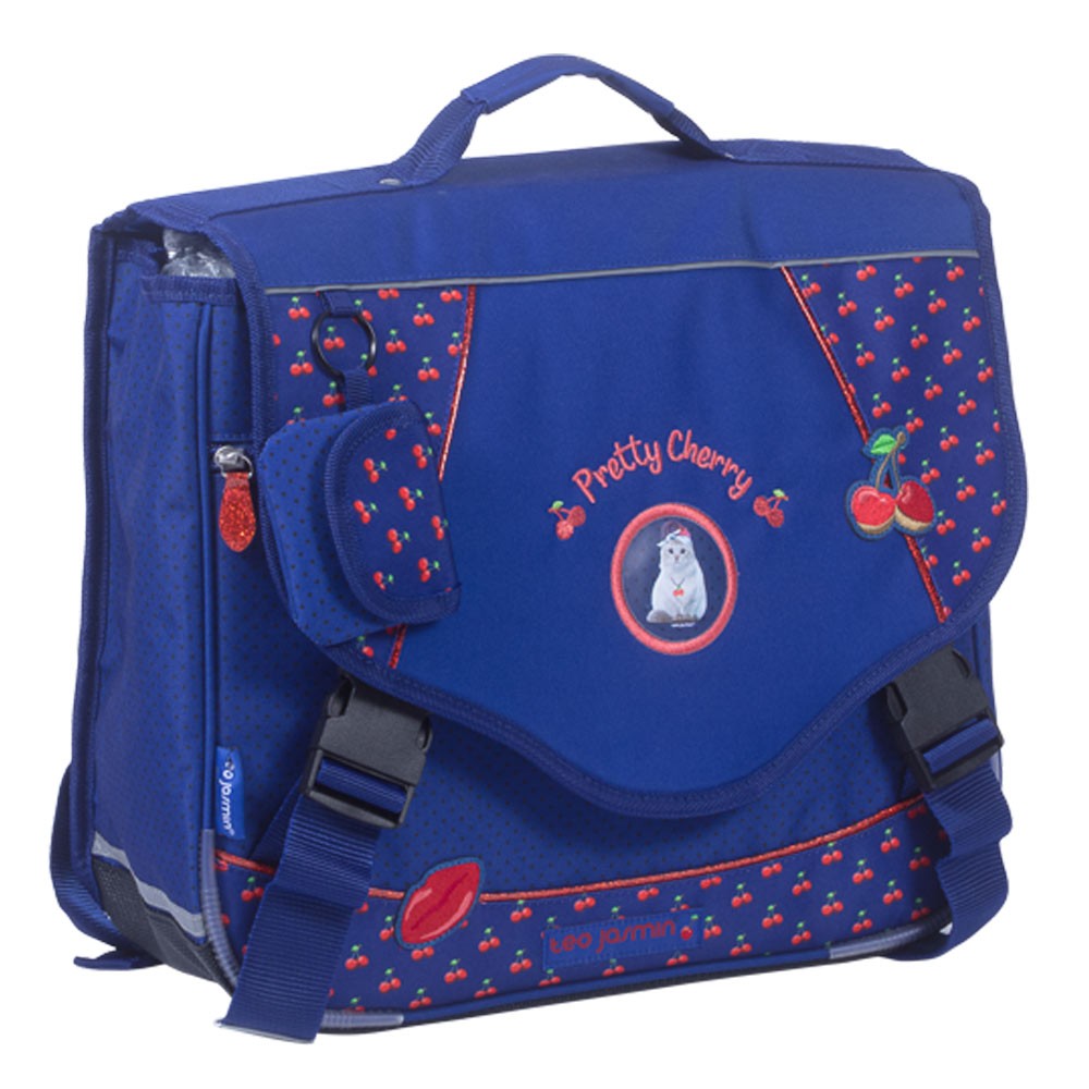 Cartable Fille Téo Jasmin - Modèle Cherry