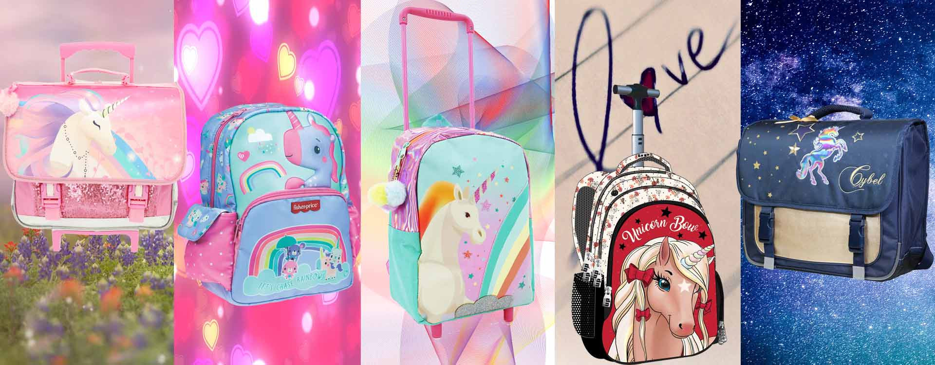  Magic of Gifts Cute Sequin Backpack, Cross Body Bag & Mirror  Keychain