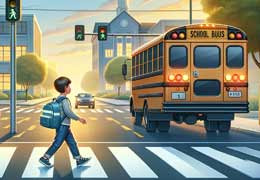 Wie schützen Sie Ihr Kind auf dem Schulweg?
