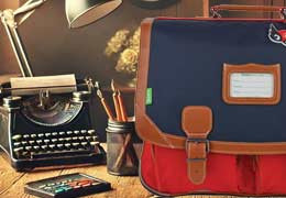 Opt for the retro style at school with the vintage school bags for the new school year!