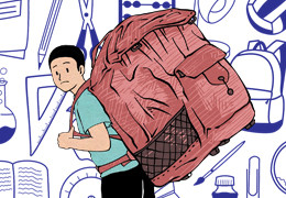 Unloading school bags: yes, but how? 4 simple and effective tips!