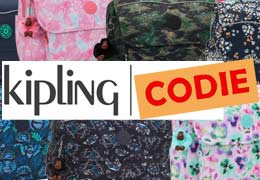 Kipling CODIE: the schoolbag that will change your children's lives!